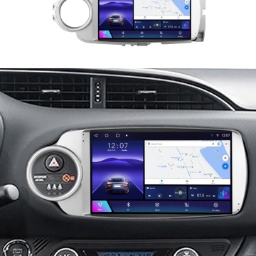 Navigatie Toyota Yaris P13 (2011-2020) Gri cu Android, 4GB RAM, 64GB ROM, Ecran QLED 9" Touchscreen, CarPlay Wireless - Img 2
