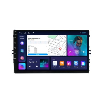NAVIGATIE VOLKSWAGEN POLO VI (2017-2025) CU ANDROID, 1GB RAM, 16 GB, ECRAN IPS 9" 1280 X 720, CARPLAY & ANDROID AUTO, WIFI, BLUETOOTH, SUPORT CAMERA DVR