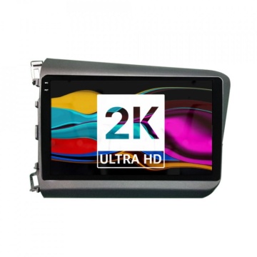 Navigatie Android 2K Honda Civic IX Sedan (2011-2015) cu Android, 8 GB RAM, 128 GB, Ecran QLED 9.5 Inch 2000x1200, CarPlay Wireless, 4G