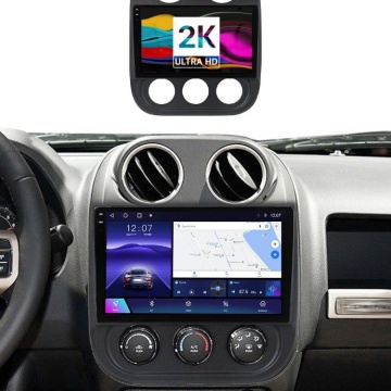 Navigatie Android 2K Jeep Compass I (2011-2016) cu Android, 4 GB RAM, 64 GB, Ecran QLED 10.36 Inch 2000x1200, CarPlay Wireless, 4G - Img 2