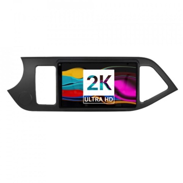 Navigatie Android 2K Kia Picanto II (2011-2017) cu Android, 4 GB RAM, 64 GB, Ecran QLED 9.5 Inch 2000x1200, CarPlay Wireless, 4G