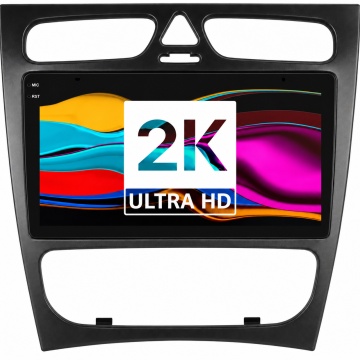 NAVIGATIE ANDROID 2K MERCEDES-BENZ CLK W209 (2002-2009) CU ANDROID, 2 GB RAM, 32 GB, ECRAN QLED 9.5 INCH 2000X1200, CARPLAY & ANDROID AUTO WIRELESS, 4G
