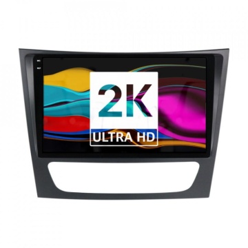 Navigatie Android 2K Mercedes E-Class W211 (2002-2009) cu Android, 2 GB RAM, 32 GB, Ecran QLED 9.5 Inch 2000x1200, CarPlay Wireless, 4G