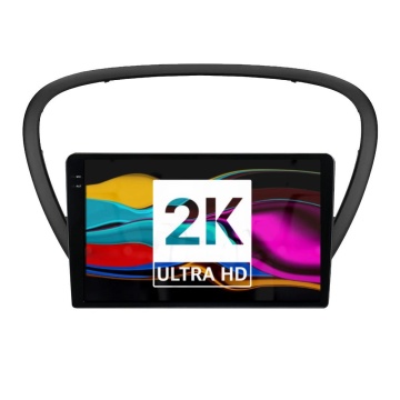 Navigatie Android 2K Peugeot 607 (2004-2011) cu Android, 4 GB RAM, 64 GB, Ecran QLED 9.5 Inch 2000x1200, CarPlay Wireless, 4G