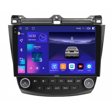 Navigatie Android Clarion GL-700 XD6125 10 Inch Honda Accord VII (2003-2008), 8 GB, 256 GB, QLED 2K