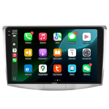 Navigatie Android Clarion GL-700 XD6125 10 Inch VW Passat CC (2008-2018) argintiu, 8 GB, 256 GB, QLED 2K