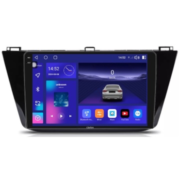 Navigatie Android Clarion GL-700 XD6125 10 Inch VW Tiguan II (dupa 2017), 4 GB, 64 GB, QLED 2K