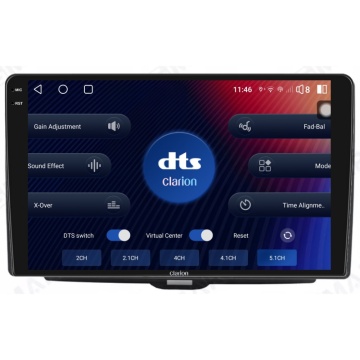 Navigatie Android Clarion GL-700 XD6125 9" Alfa Romeo Giulietta (2014-2020), 8 GB, 256 GB, 2K QLED, CarPlay & Android Auto