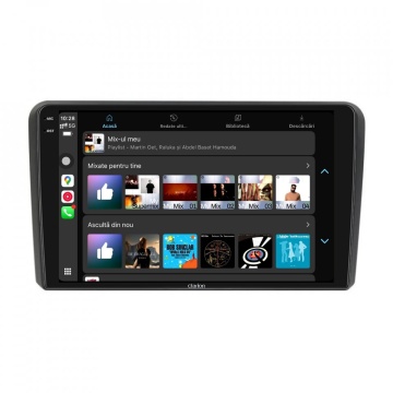 Navigatie Android Clarion GL-700 XD6125 9" Audi A3 8P (2003-2013), 4 GB, 64 GB, QLED 2K