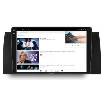 Navigatie Android Clarion GL-700 XD6125 9" BMW X5 E53 (2000-2006), 4 GB, 64 GB, QLED 2K