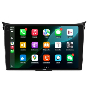 Navigatie Android Clarion GL-700 XD6125 9 Inch Hyundai I30 GD (2011-2017), 4 GB, 64 GB, QLED 2K