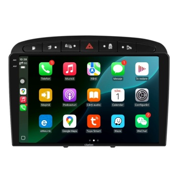 Navigatie Android Clarion GL-700 XD6125 9 Inch Peugeot 308 I (2007-2013), 8 GB, 256 GB, QLED 2K - Img 4