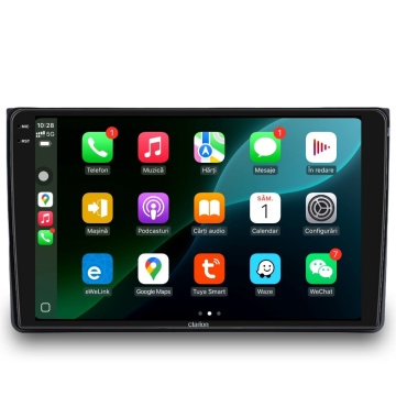 Navigatie Android Clarion GL-700 XD6125 9 Inch Seat Exeo (2009-2013), 8 GB, 256 GB, QLED 2K - Img 2