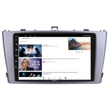 Navigatie Android Clarion GL-700 XD6125 9 Inch Toyota Avensis T27 (2009-2015) rama gri, 8 GB, 256 GB, QLED 2K