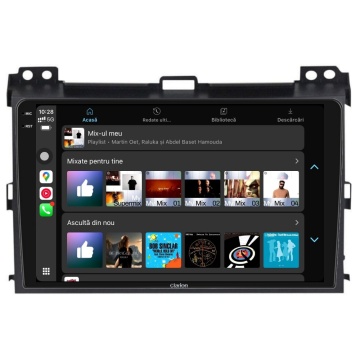 Navigatie Android Clarion GL-700 XD6125 9 Inch Toyota Land Cruiser Prado J120 (2002-2010), 8 GB, 256 GB, QLED 2K - Img 3