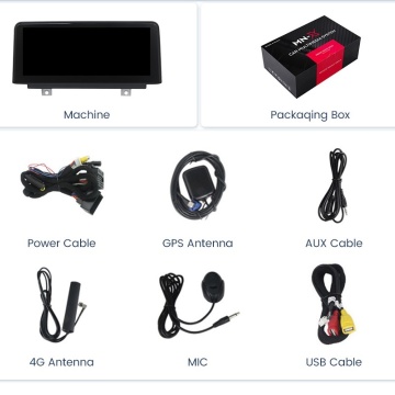 Navigație Android 10.25” pentru BMW Seria 3 (2012-2017), afișată atât individual, cât și instalată pe bordul mașinii. Display IPS Full HD, interfață modernă, compatibilitate cu CarPlay & Android Auto