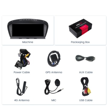 Navigație Android 10.25” pentru BMW Seria 3 E90 E91 E92 E93  (2003-2010), ecran IPS HD, compatibilitate CarPlay & Android Auto, procesor 8 Core, design integrat perfect pentru bord