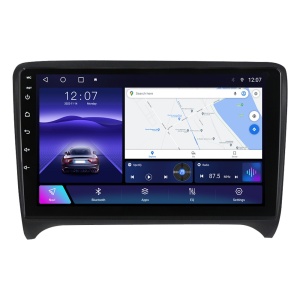 Navigație Dedicată Audi TT (2006-2015) 2GB RAM, 32GB, Ecran QLED 9", CarPlay, Android Auto, Slot SIM 4G