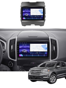Navigație Dedicată Ford Edge (2016 - 2021) 4GB RAM, 64GB, Octa-Core, Ecran QLED 9", CarPlay, Android Auto, Slot SIM 4G