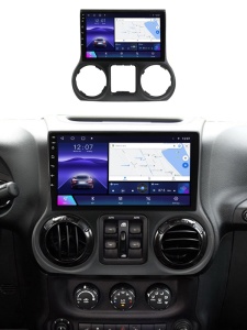 Navigatie Dedicata Jeep Wrangler III (2007-2018) cu Android, CarPlay, Octa-Core, 2GB RAM, Ecran 9" Touchscreen, SIM 4G - Img 3