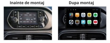 Navigatie Fiat Tipo (dupa 2015) cu Android, 4GB RAM, 64 GB, Ecran QLED 9 Inch, CarPlay & Android Auto, WiFi, Bluetooth, suport camera DVR - Img 3