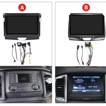 Navigatie Ford Ranger (dupa 2015) Cu navigatie originala, cu Android, 1GB RAM, 16 GB, Ecran IPS 9" 1024 x 600, WiFi, Bluetooth, suport camera DVR - Img 4