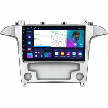 NAVIGATIE FORD S-MAX I (2006-2014) CLIMA AUTOMATA, GRI CU ANDROID, 2GB RAM, 32 GB, ECRAN IPS 9" 1280 X 720, CARPLAY & ANDROID AUTO, WIFI, BLUETOOTH, SUPORT CAMERA DVR