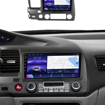 Navigatie Honda Civic VIII (2006-2011) - sedan cu Android, 2GB RAM, 32 GB, Ecran IPS 9" 1280 x 720, CarPlay & Android Auto, WiFi, Bluetooth, suport camera DVR - Img 3