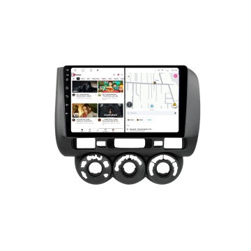 Navigatie Honda Jazz City (2002-2007) Aer Gri cu Android, 8GB RAM, 128GB ROM, Ecran QLED 9" Touchscreen, CarPlay Wireless, DSP Pro - Img 2
