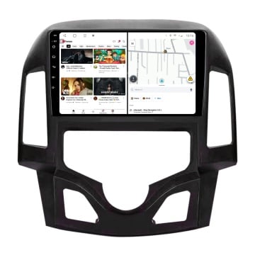 Navigatie Hyundai I30 FD (2007-2012) Clima Automata cu Android, 1GB RAM, 16 GB, Ecran IPS 9" 1024 x 600, WiFi, Bluetooth, suport camera DVR - Img 2