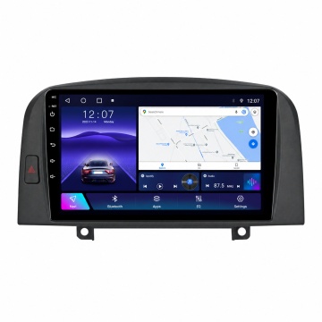 NAVIGATIE HYUNDAI SONATA V (2004-2009) CU ANDROID, 8GB RAM, 128GB ROM, ECRAN 9" TOUCHSCREEN, CARPLAY & ANDROID AUTO, SIM 4G - Img 1