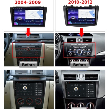 Navigatie Mazda 3 (2009-2013) cu Android, 2GB RAM, 32 GB, Ecran IPS 9" 1280 x 720, CarPlay & Android Auto, WiFi, Bluetooth, suport camera DVR - Img 5