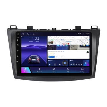 Navigatie Mazda 3 (2009-2013) cu Android, 2GB RAM, 32GB ROM, Ecran 9" Touchscreen, CarPlay, SIM 4G