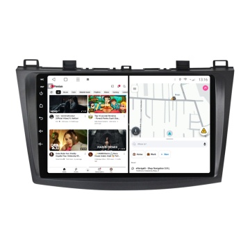 Navigatie Mazda 3 (2009-2013) cu Android, 4GB RAM, 64GB ROM, Ecran QLED 9" Touchscreen, CarPlay Wireless, DSP - Img 3