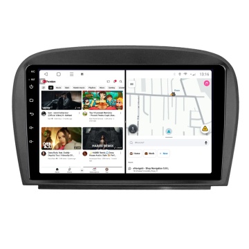 Navigatie Mercedes SL R230 (2001-2012) cu Android, 1GB RAM, 16 GB, Ecran IPS 9" 1024 x 600, WiFi, Bluetooth, suport camera DVR - Img 3