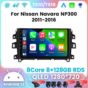 Navigatie Nissan Navara NP300 dupa 2014 9 INCH 2 GB RAM + 32 GB ROM QLED 8 CORE SIM CARPLAY COOLER - Img 5