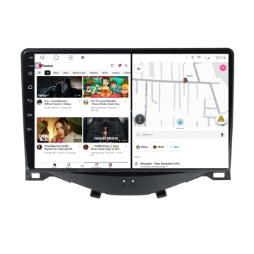 Navigatie Peugeot 108 (2014-2022) cu Android, 2GB RAM, 32 GB, Ecran IPS 9" 1280 x 720, CarPlay & Android Auto, WiFi, Bluetooth, suport camera DVR - Img 2