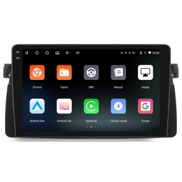 Navigatie Piloton BMW Seria 3 E46 (1997-2005) - 8GB RAM, 256GB, Octa Core 2Ghz, Display In-Cell