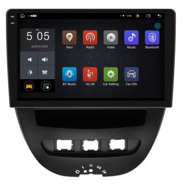 Navigatie Piloton Citroen C1 I (2005-2014) - 4GB RAM, 64GB, Octa Core 2Ghz, Display 2K, SIM 4G