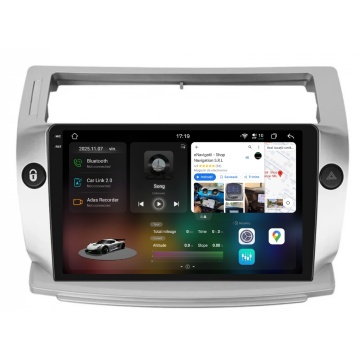 Navigatie Piloton Citroen C4 I (2004-2009) - 12GB RAM, 256GB, Octa Core 2.7Ghz, Display 2K, SIM 4G