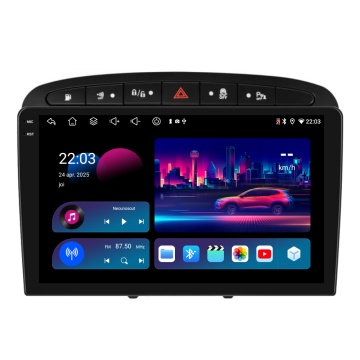 Navigatie Piloton Peugeot 308 I (2007-2013) - 4GB RAM, 64GB, Octa Core 1.6Ghz, Display In-Cell