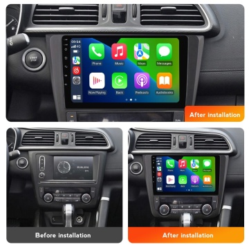 Navigatie Renault Kadjar (2015+) cu Android, 4GB RAM, 64GB ROM, Ecran QLED 9" Touchscreen, CarPlay Wireless, DSP - Img 4