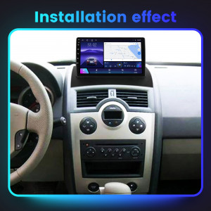 Navigatie Renault Megane II 2001-2009 9 inch 1 GB RAM + 32 GB ROM 4 Core COOLER - Img 3