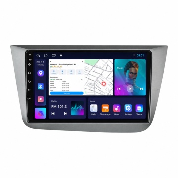 NAVIGATIE SEAT ALTEA (2004-2015) CU ANDROID, 4GB RAM, 64 GB, ECRAN IPS 9" 1280 X 720, CARPLAY & ANDROID AUTO, WIFI, BLUETOOTH, SUPORT CAMERA DVR