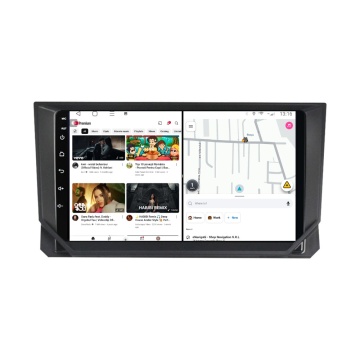 Navigatie Seat Arona (dupa 2017) cu Android, 2GB RAM, 32 GB, Ecran IPS 9" 1280 x 720, CarPlay & Android Auto, WiFi, Bluetooth, suport camera DVR - Img 3