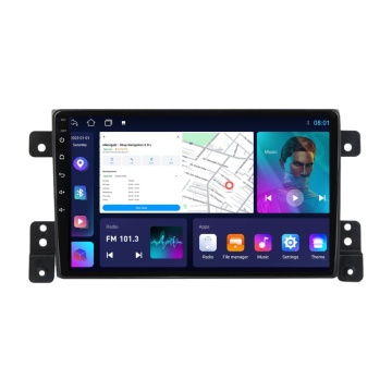 Navigatie Suzuki Grand Vitara II (2005-2015) cu Android, 1GB RAM, 16 GB, Ecran IPS 9" 1024 x 600, WiFi, Bluetooth, suport camera DVR
