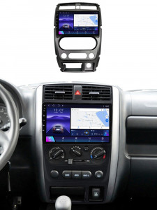 Navigatie Suzuki Jimny 2005-2018 9 inch 2 GB RAM + 32 GB ROM QLED 4 CORE CARPLAY COOLER - Img 2