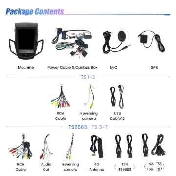 Navigatie Tip Tesla Ford Fiesta VI 2009-2017 9.7 INCH