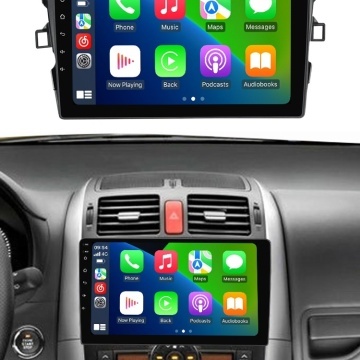 Navigatie Toyota Auris E15 (2006-2012) cu Android, 2GB RAM, 32GB ROM, Ecran 9" Touchscreen, CarPlay, SIM 4G - Img 5