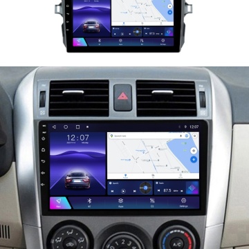 Navigatie Toyota Corolla E15 (2007-2013) cu Android, 4GB RAM, 64GB ROM, Ecran QLED 9" Touchscreen, CarPlay Wireless, DSP - Img 3